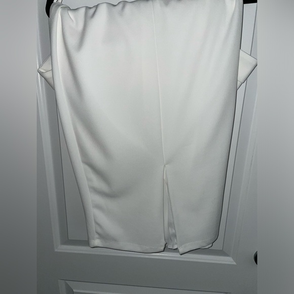 Windsor Valeria Formal Off The Shoulder Crepe Midi Dress Women’s size S - Picture 7 of 8